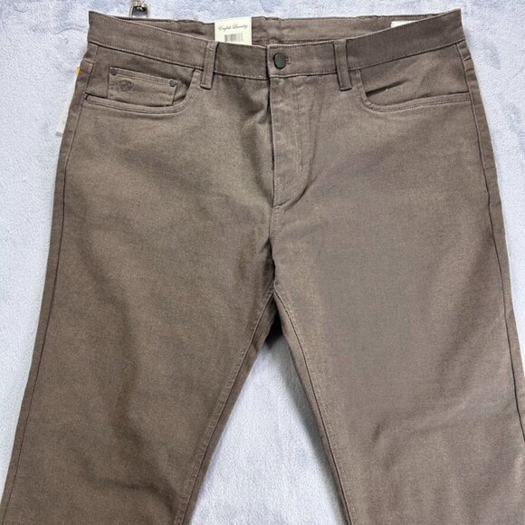 English Laundry Jeans Pants Men's 38X32 Brown Thermal Comfort Straight Leg - Picture 1 of 11